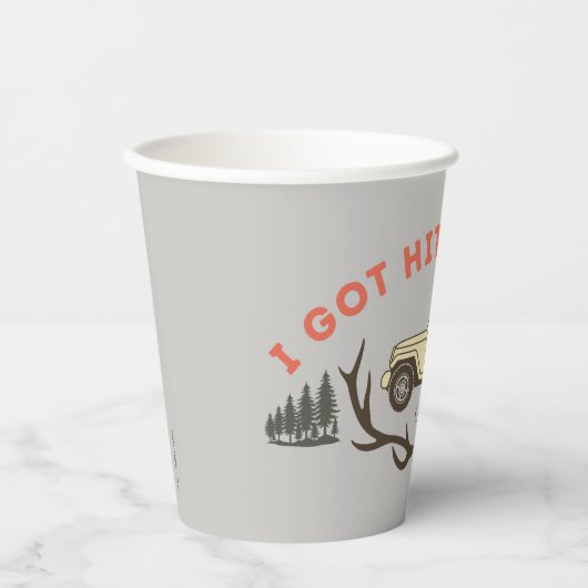 Gilmore Girls I Got Hit by a Deer Papieren Bekers (Voorkant)