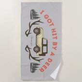 Gilmore Girls I Got Hit by a Deer Strandlaken (Voorkant)