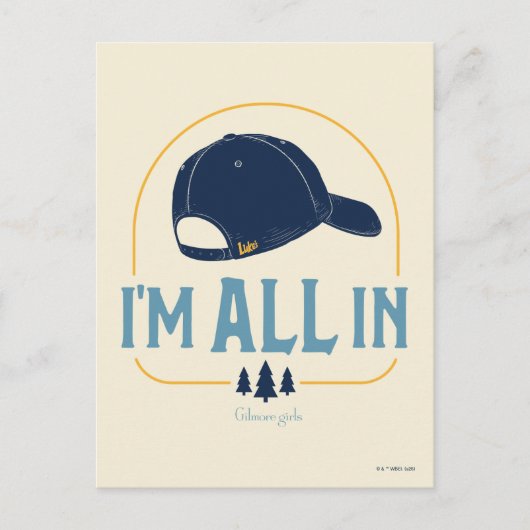 Gilmore Girls I’m All In Luke’s Hat Briefkaart (Voorkant)