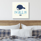 Gilmore Girls I’m All In Luke’s Hat Canvas Afdruk (Insitu (Slaapkamer))