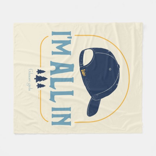 Gilmore Girls I’m All In Luke’s Hat Fleece Deken (Voorkant (Horizontaal))