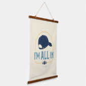 Gilmore Girls I’m All In Luke’s Hat Hangend Wandkleed (Gebogen)