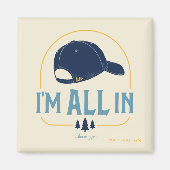 Gilmore Girls I’m All In Luke’s Hat Magneet (Voorkant)