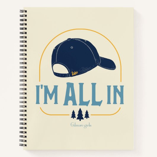 Gilmore Girls I’m All In Luke’s Hat Notitieboek (Voorkant)