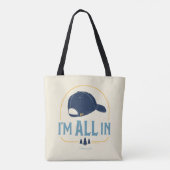 Gilmore Girls I’m All In Luke’s Hat Tote Bag (Achterkant)