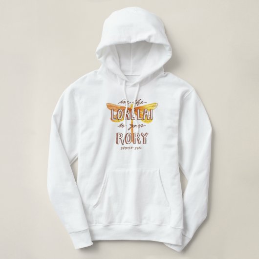 Gilmore Girls | Ik ben de Lorelai naar je roofhuis Hoodie (Design voorkant)
