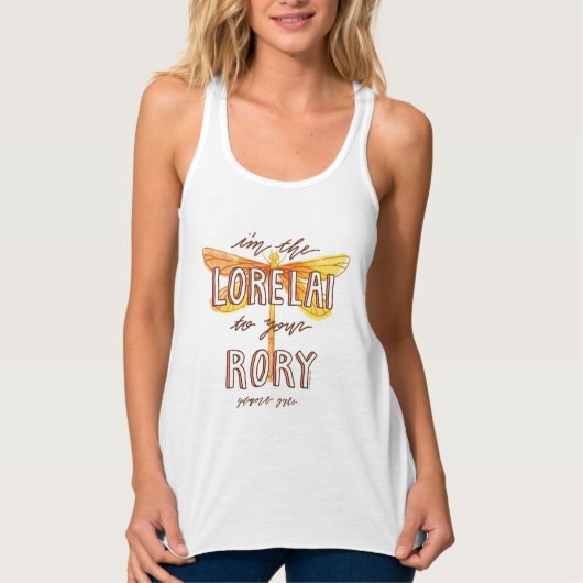 Gilmore Girls | Ik ben de Lorelai naar je roofhuis Tanktop (Voorkant)