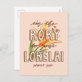 Gilmore Girls | I'm the Rory To Your Lorelai Briefkaart (Voorkant / Achterkant)