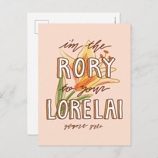 Gilmore Girls | I'm the Rory To Your Lorelai Briefkaart (Voorkant / Achterkant)