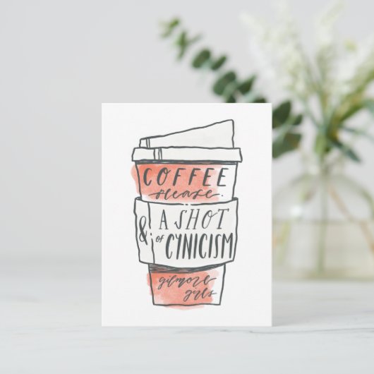 Gilmore Girls | Koffie Briefkaart (Staand voorkant)
