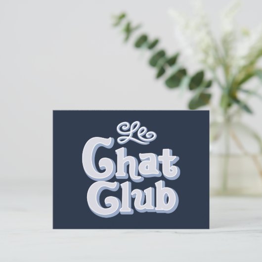 Gilmore Girls | Le Chat Club Briefkaart (Staand voorkant)