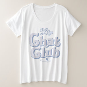 Gilmore Girls   Le Chat Club Grote Maat T-shirt