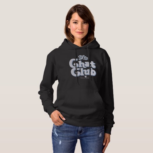 Gilmore Girls | Le Chat Club Hoodie (Voorkant volledig)