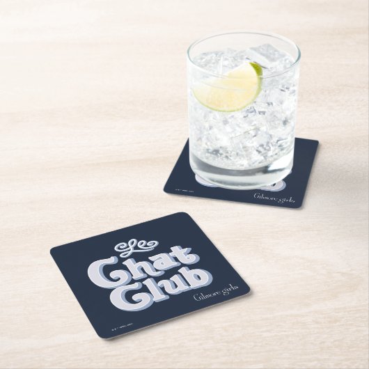 Gilmore Girls | Le Chat Club Kartonnen Onderzetters (Insitu)