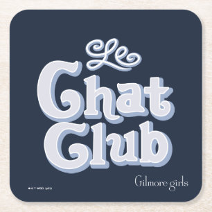 Gilmore Girls Le Chat Club Kartonnen Onderzetters