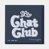 Gilmore Girls | Le Chat Club Magneet (Voorkant)