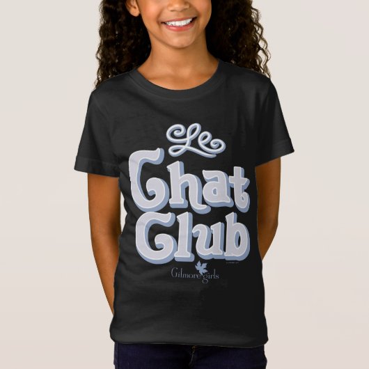 Gilmore Girls | Le Chat Club T-shirt (Voorkant)