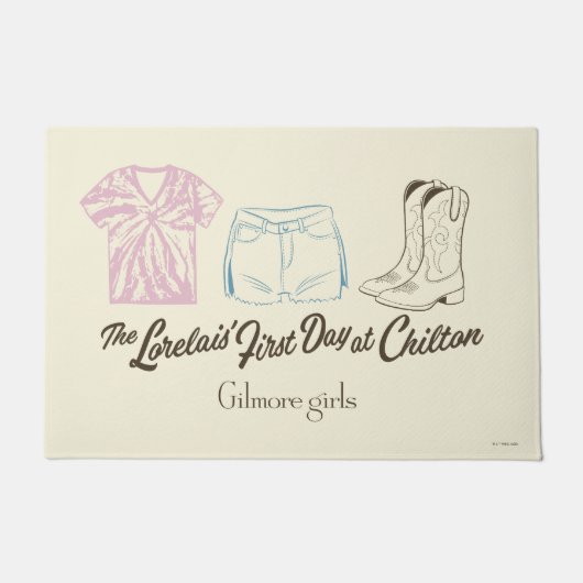 Gilmore Girls Lorelai Chilton Outfit Design Deurmat (Voorkant)