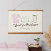 Gilmore Girls Lorelai Chilton Outfit Design Hangend Wandkleed (Slaapkamer)