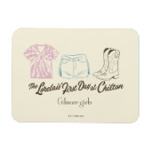 Gilmore Girls Lorelai Chilton Outfit Design Magneet (Horizontaal)