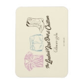 Gilmore Girls Lorelai Chilton Outfit Design Magneet (Verticaal)