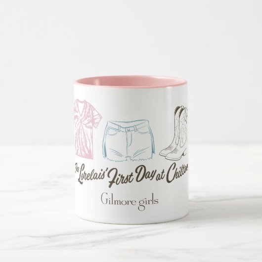 Gilmore Girls Lorelai Chilton Outfit Design Mok (Midden)