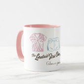 Gilmore Girls Lorelai Chilton Outfit Design Mok (Voorkant links)