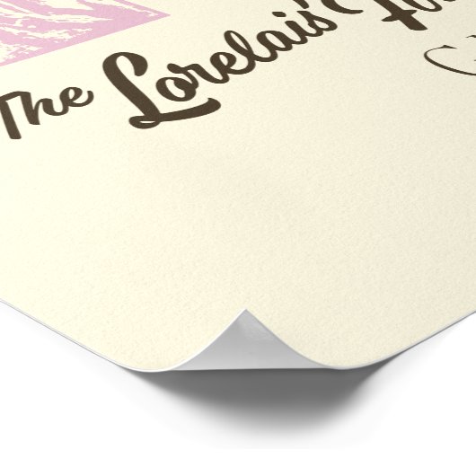 Gilmore Girls Lorelai Chilton Outfit Design Poster (Hoek)