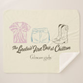 Gilmore Girls Lorelai Chilton Outfit Design Sherpa Deken (Voorkant (horizontaal))