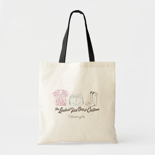 Gilmore Girls Lorelai Chilton Outfit Design Tote Bag (Voorkant)