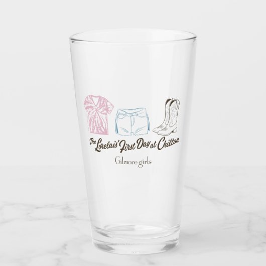 Gilmore Girls Lorelai Chilton Outfit Ontwerp Glas (Voorkant)