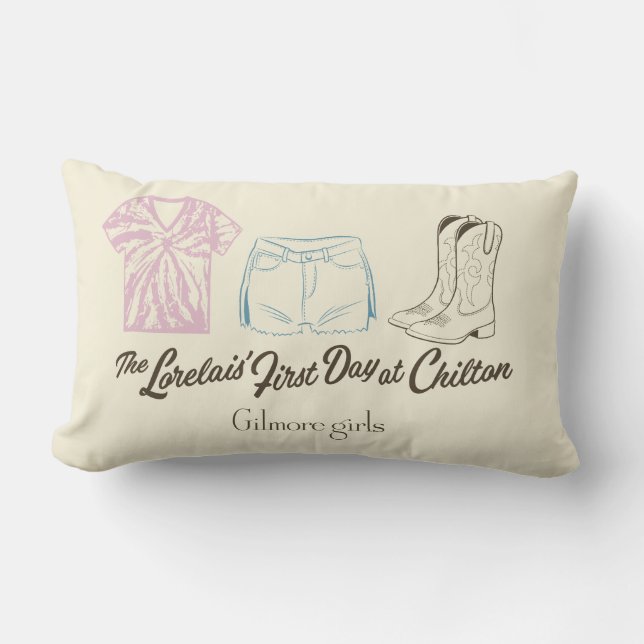 Gilmore Girls Lorelai Chilton Outfit Ontwerp Kussen (Voorkant)