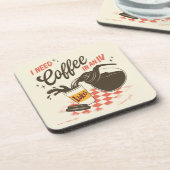 Gilmore Girls Luke’s Coffee IV Quote Bier Onderzetter (Linkerzijde)