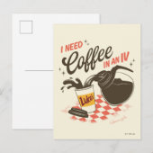 Gilmore Girls Luke’s Coffee IV Quote Briefkaart (Voorkant / Achterkant)