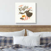 Gilmore Girls Luke’s Coffee IV Quote Canvas Afdruk (Insitu (Slaapkamer))