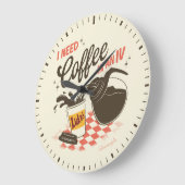 Gilmore Girls Luke’s Coffee IV Quote Grote Klok (Hoek)