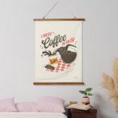 Gilmore Girls Luke’s Coffee IV Quote Hangend Wandkleed (Slaapkamer)