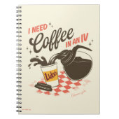 Gilmore Girls Luke’s Coffee IV Quote Notitieboek (Voorkant)