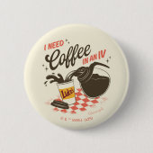 Gilmore Girls Luke’s Coffee IV Quote Ronde Button 5,7 Cm (Voorkant)