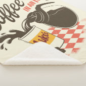 Gilmore Girls Luke’s Coffee IV Quote Sherpa Deken (3/4)