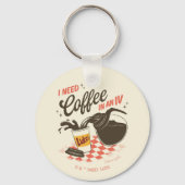 Gilmore Girls Luke’s Coffee IV Quote Sleutelhanger (Achterkant)