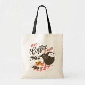 Gilmore Girls Luke’s Coffee IV Quote Tote Bag (Voorkant)