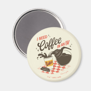 Gilmore Girls Luke's Coffee IV citaat Magneet