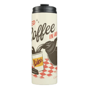 Gilmore Girls Luke's Coffee IV citaat Thermosbeker