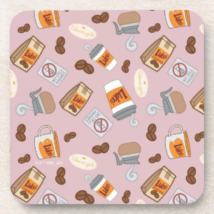 Gilmore Girls   Luke's Diner Coffee Pattern Bier Onderzetter