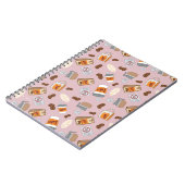 Gilmore Girls | Luke's Diner Coffee Pattern Notitieboek (Linkerzijde)