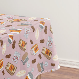 Gilmore Girls Luke's Diner Coffee Pattern Tafelkleed
