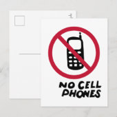 Gilmore Girls | Luke's Diner - Geen mobiele telefo Briefkaart (Voorkant / Achterkant)