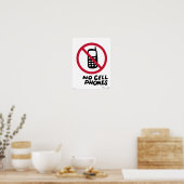 Gilmore Girls | Luke's Diner - Geen mobiele telefo Poster (Keuken)