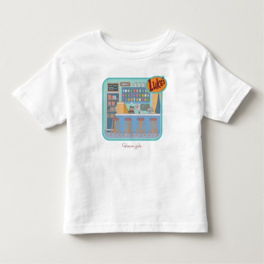 Gilmore Girls | Lukes Diner Grafisch ontwerp Kinder Shirts (Voorkant)